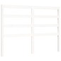 vidaXL Estructura de cama con cabecero madera maciza blanco 120x200 cm vidaXL Estructura de cama con cabecero madera maciza blanco 120x200 cm