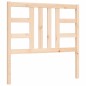 vidaXL Estructura de cama con cabecero madera maciza 90x200 cm vidaXL Estructura de cama con cabecero madera maciza 90x200 cm