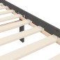 vidaXL Estructura de cama matrimonio con cabecero madera maciza gris vidaXL Estructura de cama matrimonio con cabecero madera maciza gris