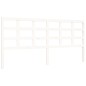 vidaXL Estructura de cama con cabecero madera maciza blanco 200x200 cm vidaXL Estructura de cama con cabecero madera maciza blanco 200x200 cm
