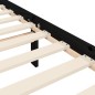 vidaXL Estructura de cama individual con cabecero madera maciza negro vidaXL Estructura de cama individual con cabecero madera maciza negro
