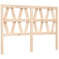 vidaXL Estructura de cama con cabecero madera maciza 140x190 cm vidaXL Estructura de cama con cabecero madera maciza 140x190 cm