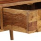vidaXL Mesa de centro madera maciza sheesham acabado miel 110x50x37 cm vidaXL Mesa de centro madera maciza sheesham acabado miel 110x50x37 cm