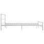 vidaXL Estructura de cama de metal blanco 120x200 cm vidaXL Estructura de cama de metal blanco 120x200 cm