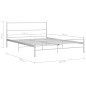 vidaXL Estructura de cama de metal blanco 120x200 cm vidaXL Estructura de cama de metal blanco 120x200 cm
