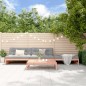vidaXL Juego de muebles de jardín 4 pzas madera maciza abeto Douglas vidaXL Juego de muebles de jardín 4 pzas madera maciza abeto Douglas