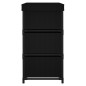vidaXL Armario almacenamiento con 6 cajones acero negro 55x29x55 cm vidaXL Armario almacenamiento con 6 cajones acero negro 55x29x55 cm