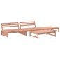 vidaXL Juego de muebles de jardín 4 pzas madera maciza abeto Douglas vidaXL Juego de muebles de jardín 4 pzas madera maciza abeto Douglas