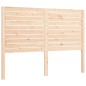 vidaXL Estructura de cama con cabecero madera maciza 120x200 cm
