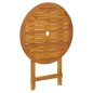 vidaXL Mesa plegable de jardín de madera maciza de acacia 70 cm vidaXL Mesa plegable de jardín de madera maciza de acacia 70 cm
