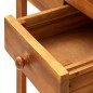 vidaXL Carrito de cocina exterior madera maciza acacia 92x43,5x141,5cm vidaXL Carrito de cocina exterior madera maciza acacia 92x43,5x141,5cm