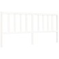 vidaXL Estructura de cama con cabecero madera maciza blanco 200x200 cm vidaXL Estructura de cama con cabecero madera maciza blanco 200x200 cm