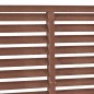 vidaXL Valla de lamas WPC marrón 180x180 cm vidaXL Valla de lamas WPC marrón 180x180 cm