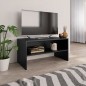 vidaXL Mueble para TV madera contrachapada negro 80x40x40 cm vidaXL Mueble para TV madera contrachapada negro 80x40x40 cm