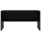 vidaXL Mueble para TV madera contrachapada negro 80x40x40 cm vidaXL Mueble para TV madera contrachapada negro 80x40x40 cm
