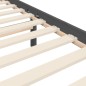 vidaXL Estructura cama de matrimonio con cabecero madera maciza gris vidaXL Estructura cama de matrimonio con cabecero madera maciza gris