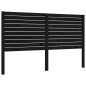 vidaXL Estructura de cama con cabecero madera maciza negro 160x200 cm vidaXL Estructura de cama con cabecero madera maciza negro 160x200 cm