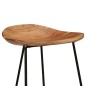 vidaXL Taburetes de cocina 2 unidades madera maciza de acacia vidaXL Taburetes de cocina 2 unidades madera maciza de acacia