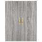vidaXL Aparador alto madera contrachapada gris sonoma 69,5x34x180 cm vidaXL Aparador alto madera contrachapada gris sonoma 69,5x34x180 cm