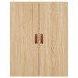 vidaXL Aparador alto madera contrachapada color roble 69,5x34x180 cm vidaXL Aparador alto madera contrachapada color roble 69,5x34x180 cm