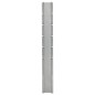vidaXL Postes de valla de jardín 20 uds acero galvanizado plata 160 cm vidaXL Postes de valla de jardín 20 uds acero galvanizado plata 160 cm