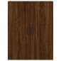 vidaXL Aparador alto madera contrachapada marrón roble 69,5x34x180 cm vidaXL Aparador alto madera contrachapada marrón roble 69,5x34x180 cm
