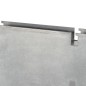 vidaXL Postes de valla de jardín 40 uds acero galvanizado plata 220 cm vidaXL Postes de valla de jardín 40 uds acero galvanizado plata 220 cm