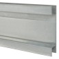 vidaXL Postes de valla de jardín 40 uds acero galvanizado plata 220 cm vidaXL Postes de valla de jardín 40 uds acero galvanizado plata 220 cm
