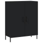 vidaXL Aparador alto madera contrachapada negro 69,5x34x180 cm vidaXL Aparador alto madera contrachapada negro 69,5x34x180 cm