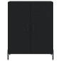 vidaXL Aparador alto madera contrachapada negro 69,5x34x180 cm vidaXL Aparador alto madera contrachapada negro 69,5x34x180 cm