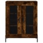 vidaXL Aparador alto madera contrachapada roble ahumado 69,5x34x180 cm vidaXL Aparador alto madera contrachapada roble ahumado 69,5x34x180 cm