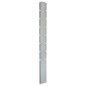 vidaXL Postes de valla de jardín 20 uds acero galvanizado plata 200 cm vidaXL Postes de valla de jardín 20 uds acero galvanizado plata 200 cm