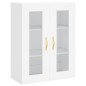 vidaXL Aparador alto madera contrachapada blanco 69,5x34x180 cm vidaXL Aparador alto madera contrachapada blanco 69,5x34x180 cm