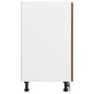 vidaXL Armario bajo cocina madera ingeniería marrón 40x46x81,5 cm vidaXL Armario bajo cocina madera ingeniería marrón 40x46x81,5 cm