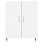 vidaXL Aparador alto madera contrachapada blanco 69,5x34x180 cm vidaXL Aparador alto madera contrachapada blanco 69,5x34x180 cm