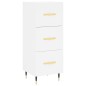 vidaXL Aparador alto madera contrachapada blanco 34,5x34x180 cm vidaXL Aparador alto madera contrachapada blanco 34,5x34x180 cm