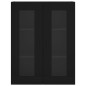 vidaXL Aparador alto madera contrachapada negro 69,5x34x180 cm vidaXL Aparador alto madera contrachapada negro 69,5x34x180 cm