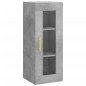 vidaXL Aparador de madera contrachapada gris hormigón 34,5x34x180 cm vidaXL Aparador de madera contrachapada gris hormigón 34,5x34x180 cm