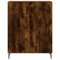 vidaXL Aparador alto madera contrachapada roble ahumado 69,5x34x180 cm vidaXL Aparador alto madera contrachapada roble ahumado 69,5x34x180 cm