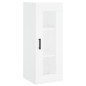vidaXL Aparador alto madera contrachapada blanco 34,5x34x180 cm vidaXL Aparador alto madera contrachapada blanco 34,5x34x180 cm