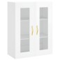vidaXL Aparador alto madera contrachapada blanco brillo 69,5x34x180 cm vidaXL Aparador alto madera contrachapada blanco brillo 69,5x34x180 cm