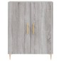 vidaXL Aparador alto madera contrachapada gris sonoma 69,5x34x180 cm vidaXL Aparador alto madera contrachapada gris sonoma 69,5x34x180 cm