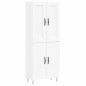 vidaXL Aparador alto madera contrachapada blanco 69,5x34x180 cm vidaXL Aparador alto madera contrachapada blanco 69,5x34x180 cm