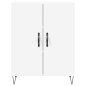 vidaXL Aparador alto madera contrachapada blanco 69,5x34x180 cm vidaXL Aparador alto madera contrachapada blanco 69,5x34x180 cm