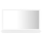 vidaXL Espejo de baño madera contrachapada blanco 60x10,5x37 cm vidaXL Espejo de baño madera contrachapada blanco 60x10,5x37 cm