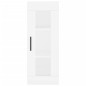 vidaXL Aparador alto madera contrachapada blanco 34,5x34x180 cm vidaXL Aparador alto madera contrachapada blanco 34,5x34x180 cm