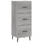 vidaXL Aparador alto madera contrachapada gris Sonoma 34,5x34x180 cm vidaXL Aparador alto madera contrachapada gris Sonoma 34,5x34x180 cm