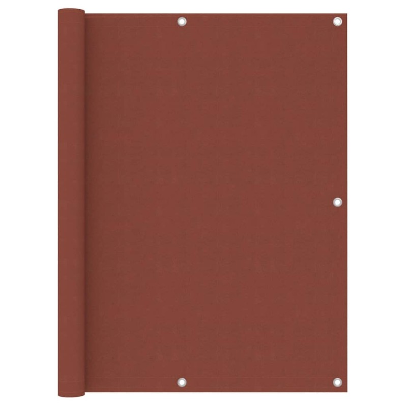 vidaXL Toldo para balcón de tela oxford terracota 120x600 cm vidaXL Toldo para balcón de tela oxford terracota 120x600 cm