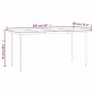 vidaXL Juego de comedor jardín 2 pzas con cojines ratán sintético gris vidaXL Juego de comedor jardín 2 pzas con cojines ratán sintético gris