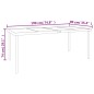 vidaXL Juego de comedor para jardín 7 piezas acero y textilene negro vidaXL Juego de comedor para jardín 7 piezas acero y textilene negro